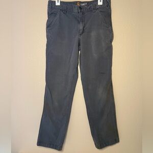 Carhartt Relaxed Fit Gray Casual Pants Size 33x32